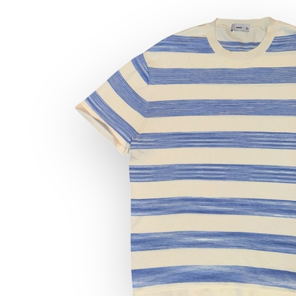 Men’s Mango Knit T-shirt - Picture 4 of 8